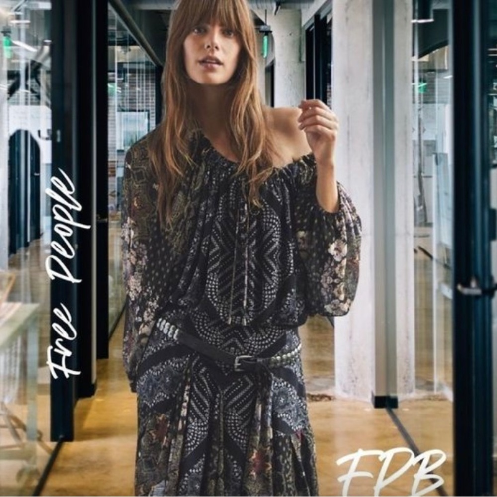 NWT Free People Seven Wonders Mini Dress
